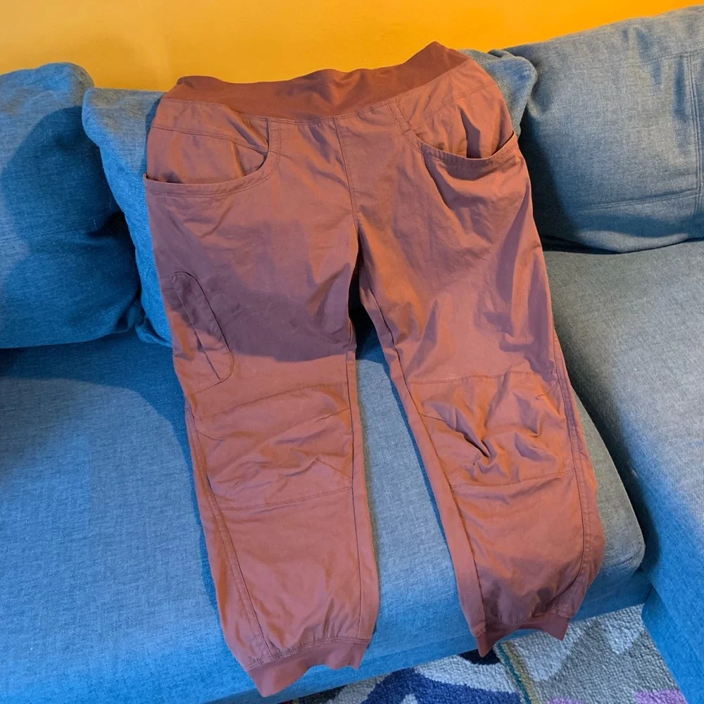 Prana Rust High-Waisted Pants - Picture 7 of 15